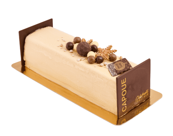 buche caramel salé